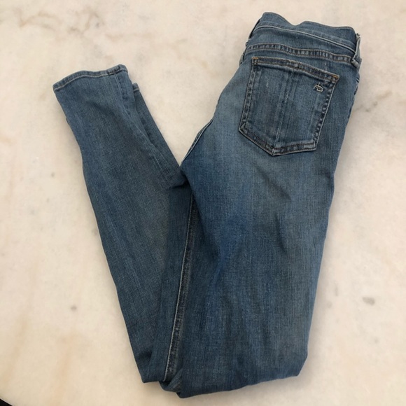 ❄️BOGO Rag & Bone Lightly Distressed Skinny Jean - Picture 4 of 13